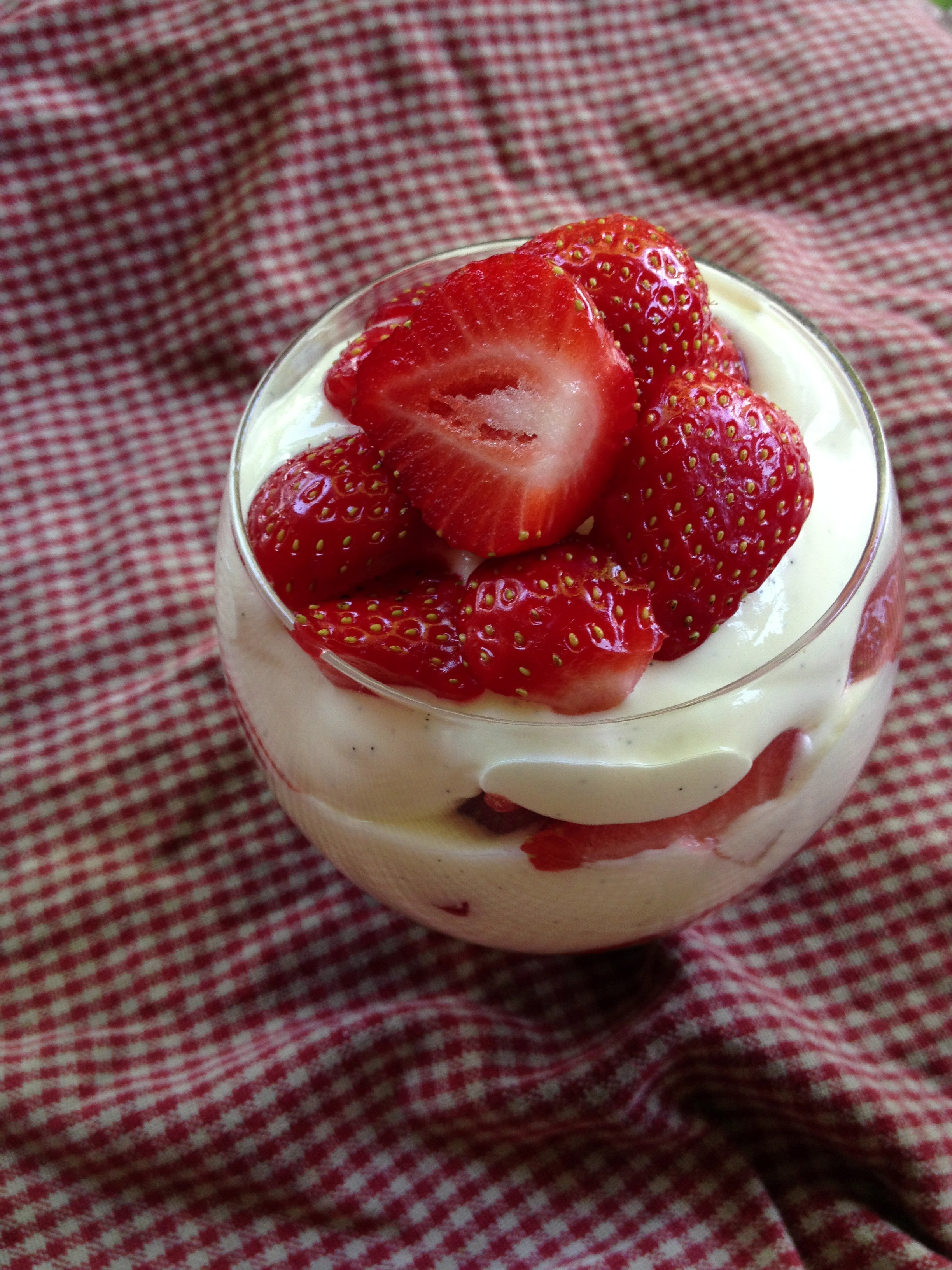 Tiramisu aux fraises