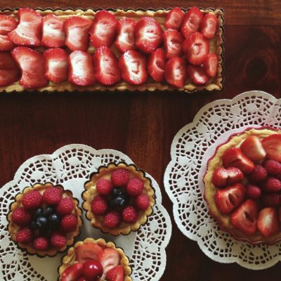 Tarte aux fraises