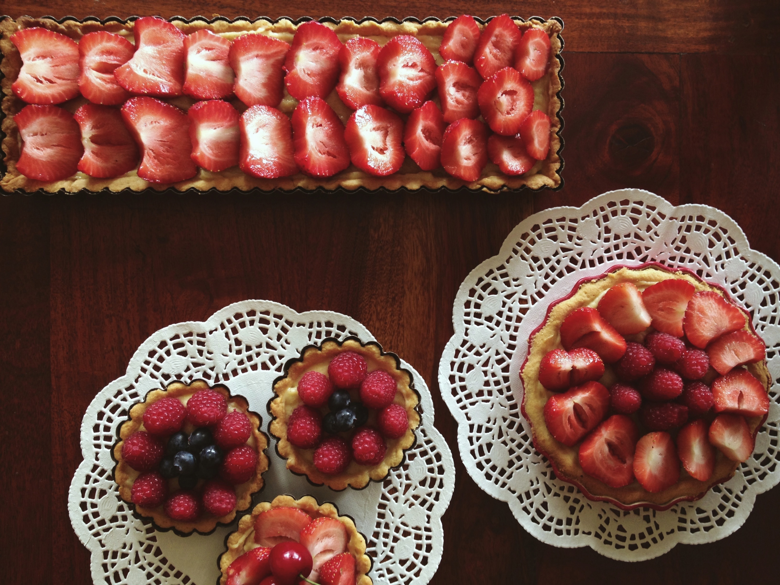 Tarte aux fraises