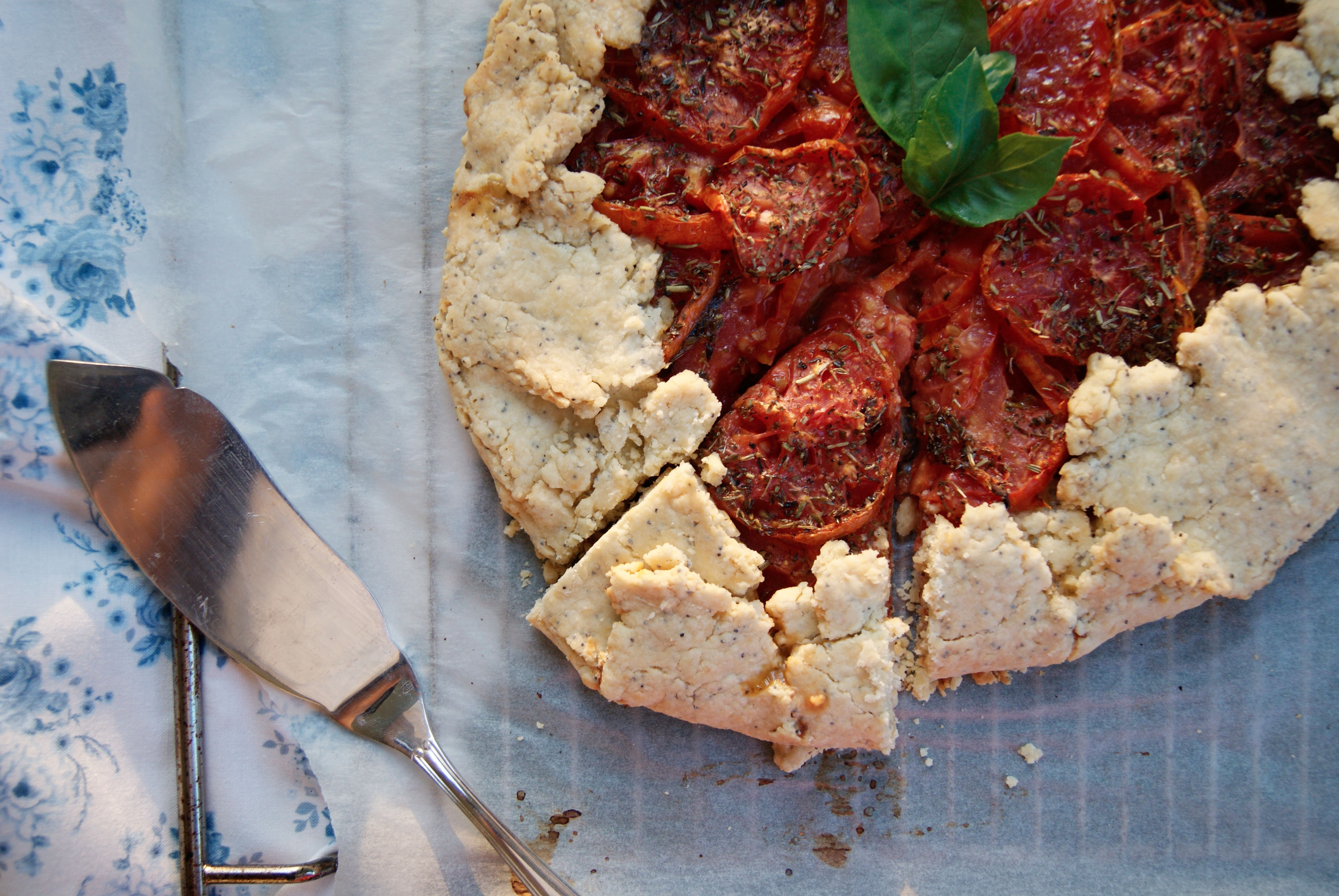 Tarte rustique aux tomates