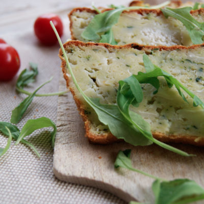 Cake chèvre-courgettes