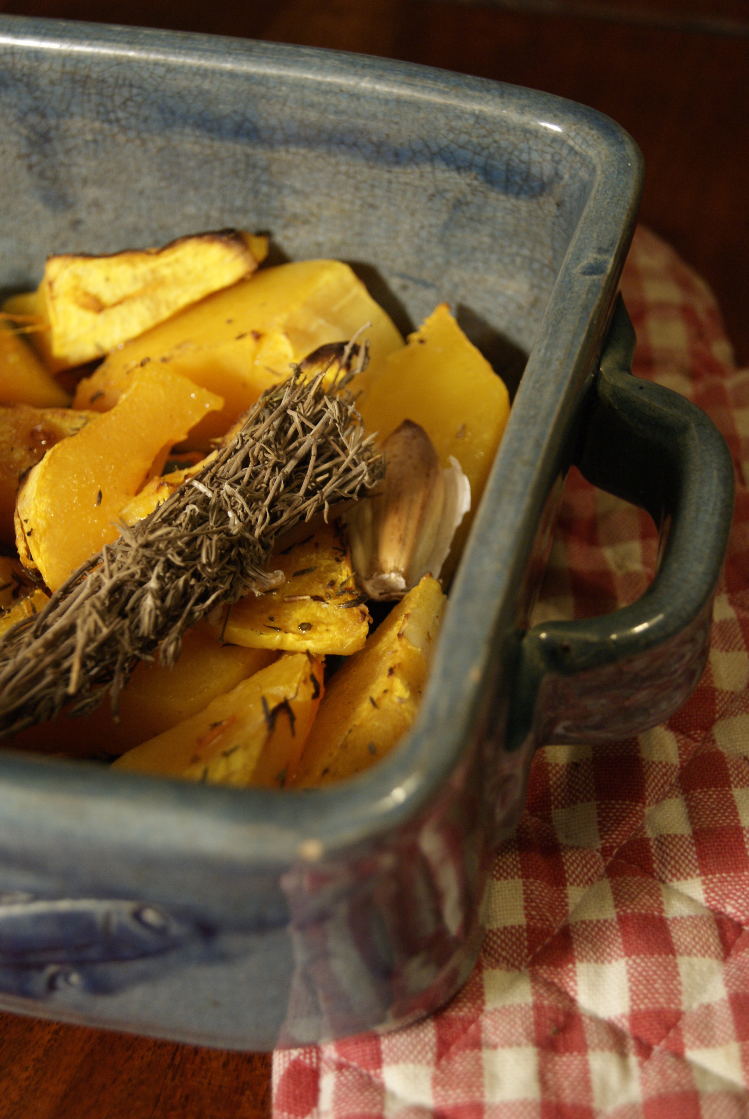 Butternut rôtie au four
