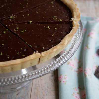 Tarte au chocolat de Philippe Conticini