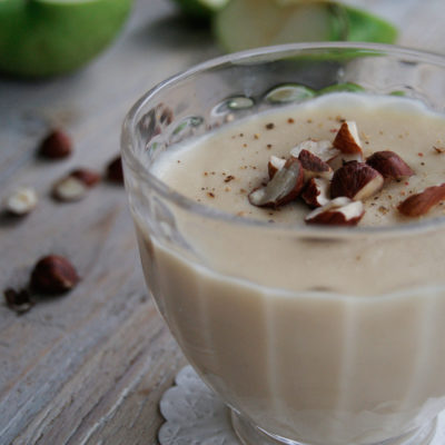 Velouté de panais et Granny Smith