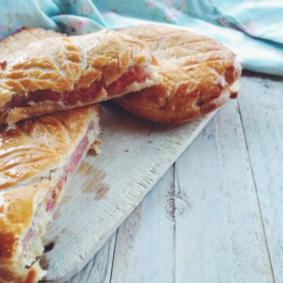 Minis galettes des rois aux pralines roses