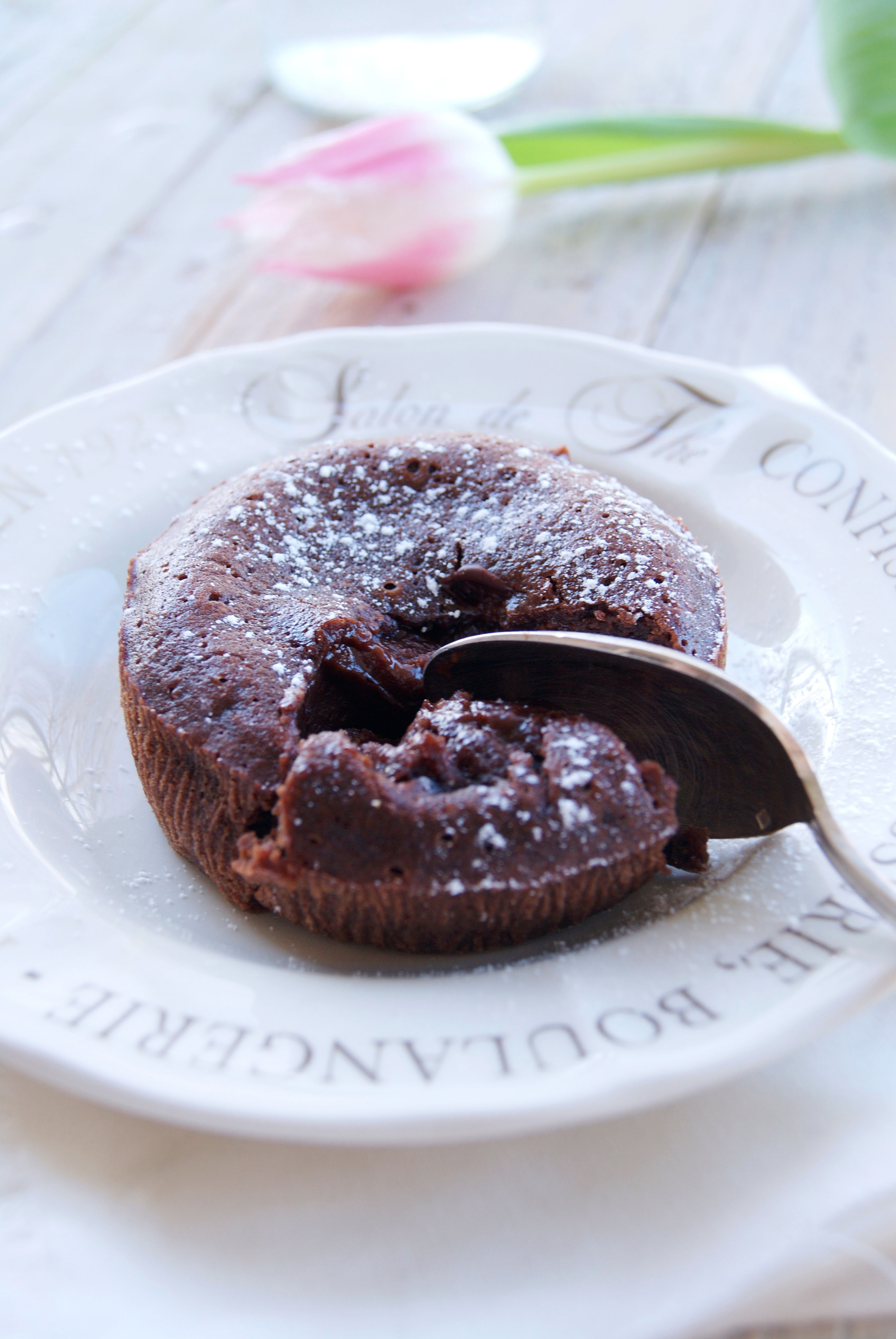 Valentine’s Day – Fondant au chocolat noir