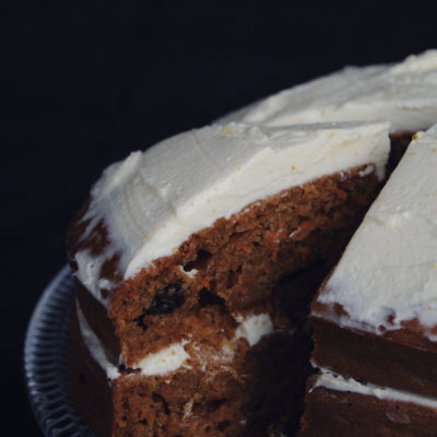 Le carrot cake à huit mains