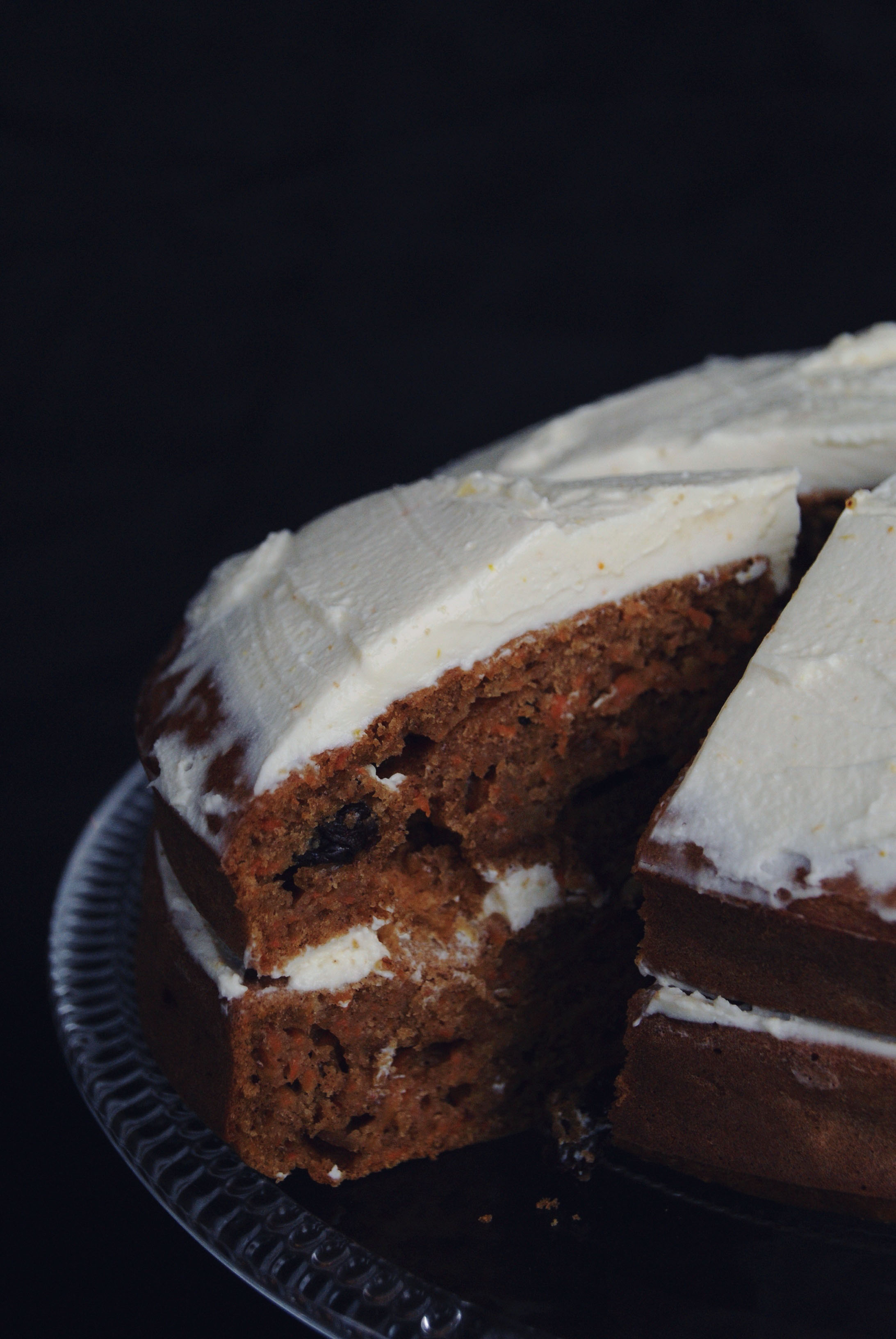 Le carrot cake à huit mains