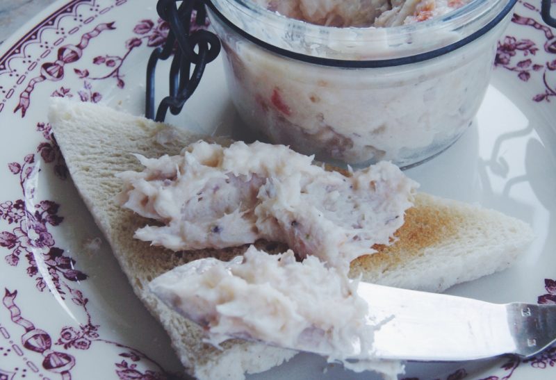 Rillettes de cabillaud au gingembre et citron vert