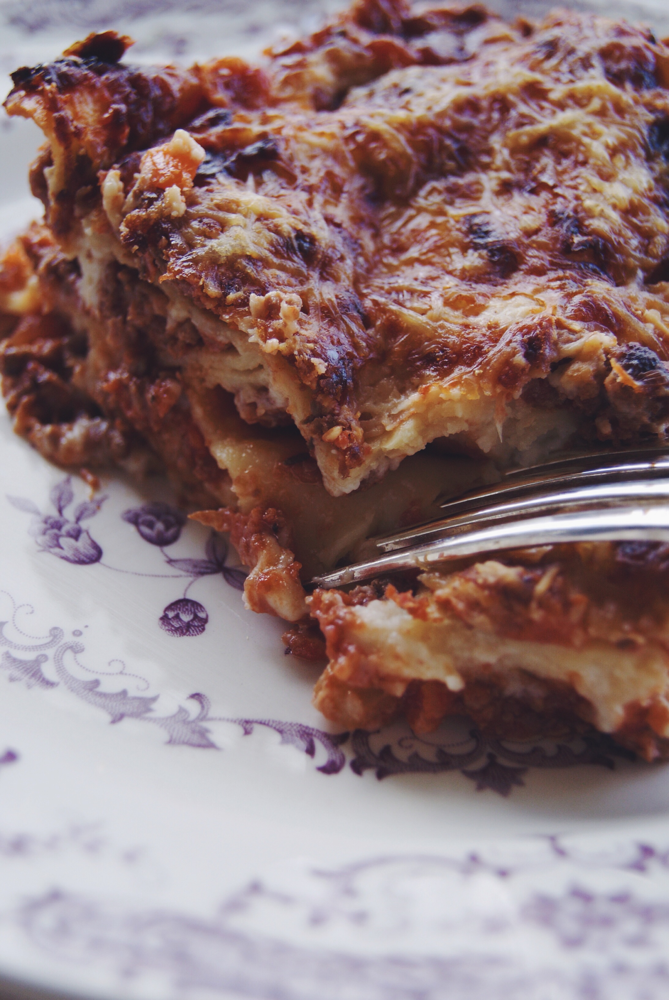 Les véritables lasagne al ragu’ de Bologne