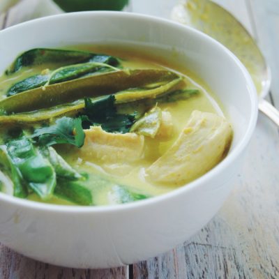 Soupe Tom Kha Kai au poulet