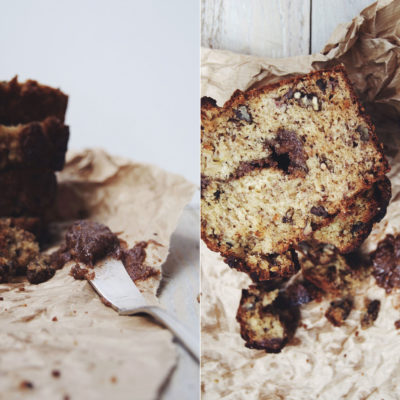 Banana bread à la pâte à tartiner (#Les Tartinades)