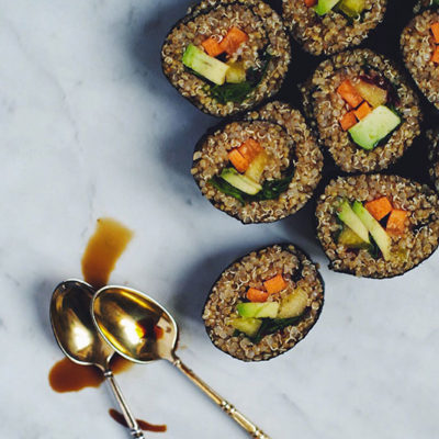 Quinoa sushis