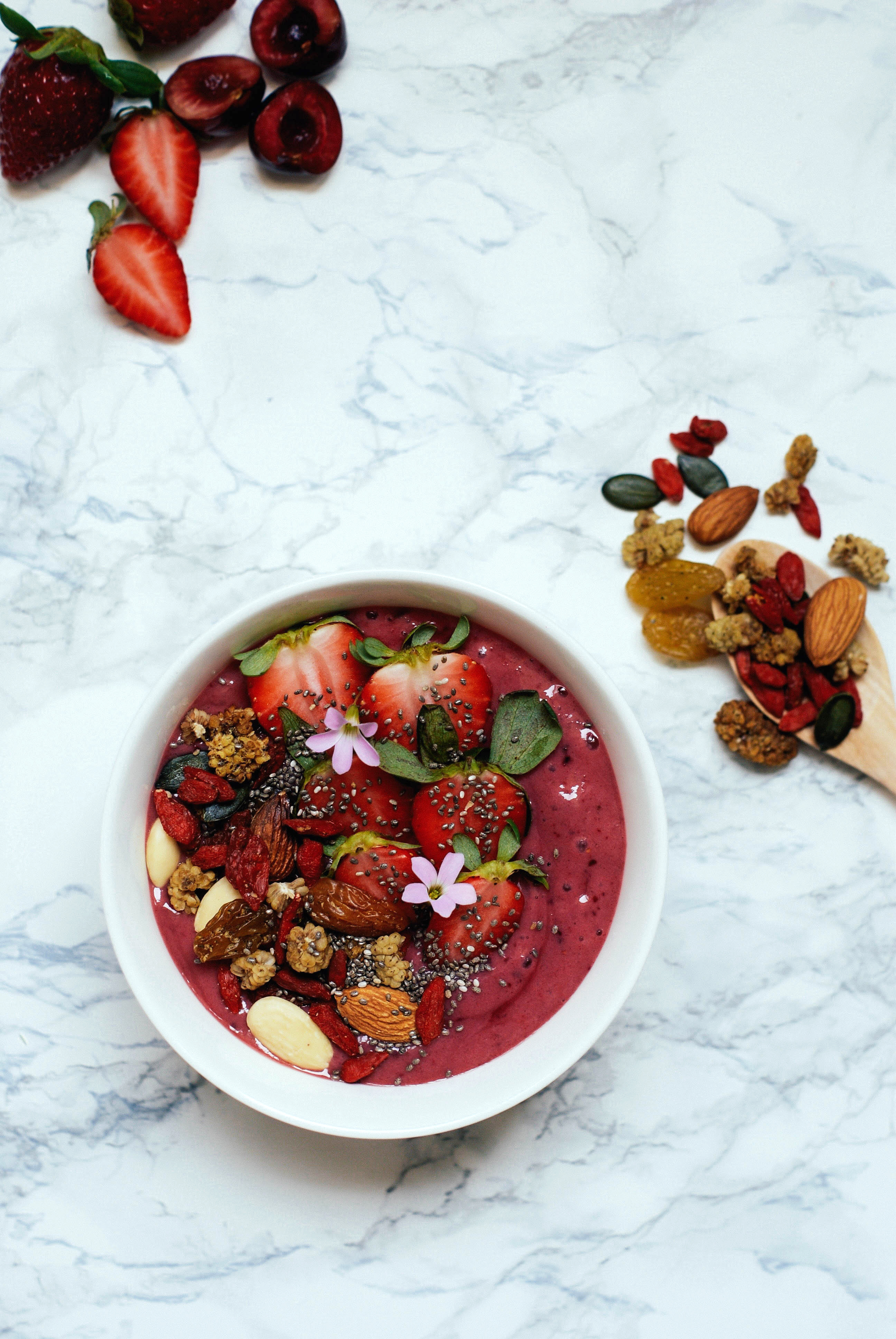 Smoothie bowl Pop Art