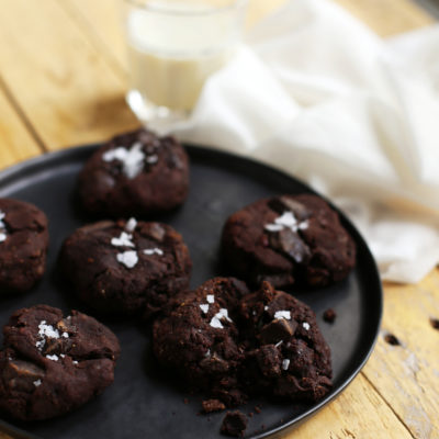 Cookies choco aux haricots rouges