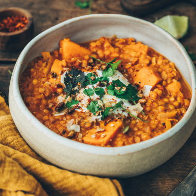 Dhal de lentilles corail