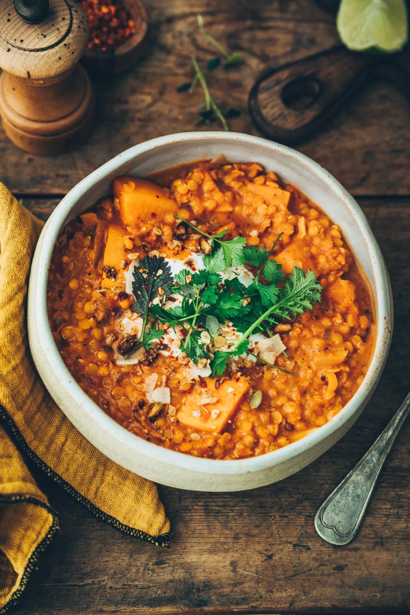 recette dhal styliste culinaire