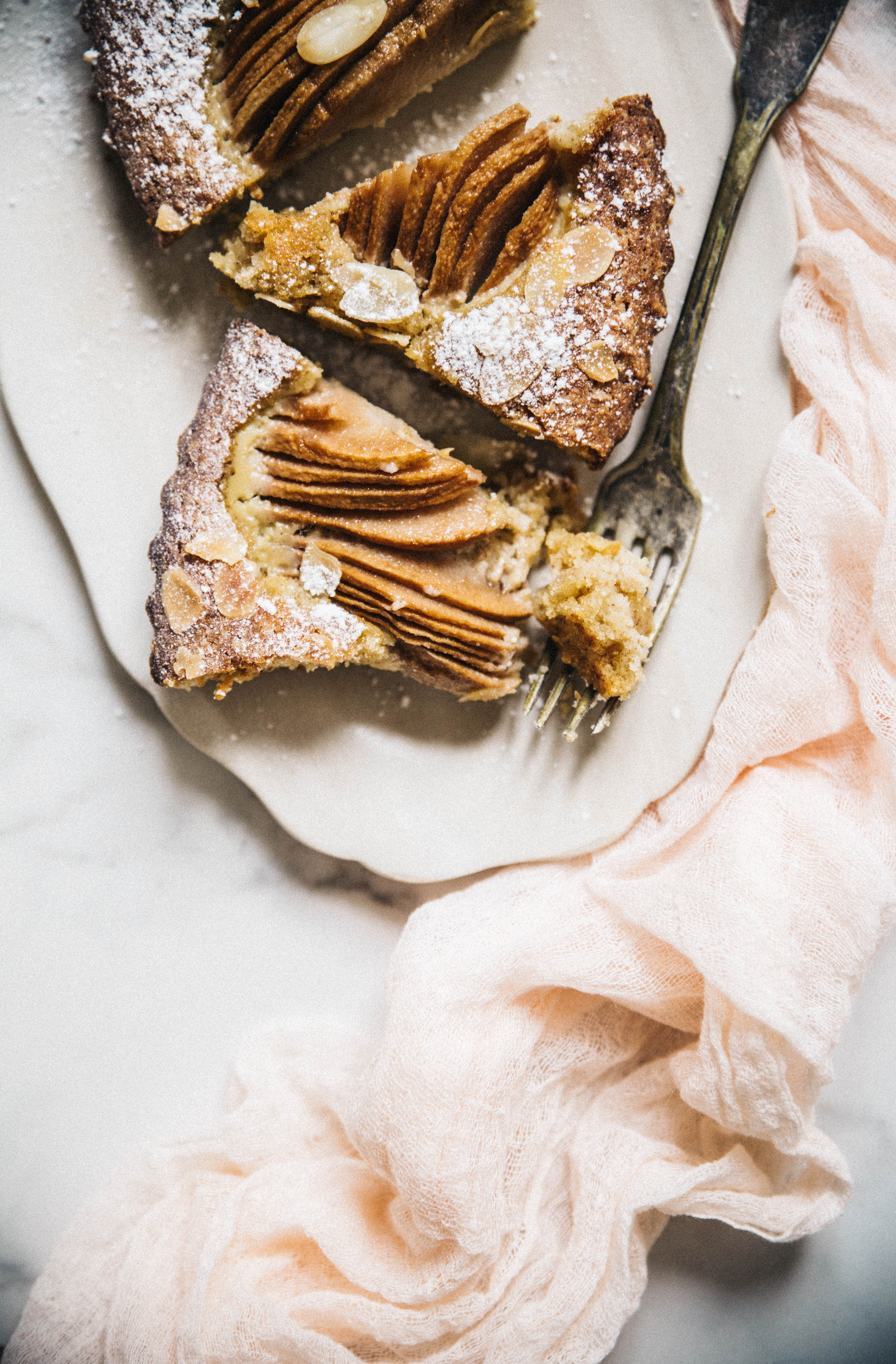 Gâteau poires & amandes