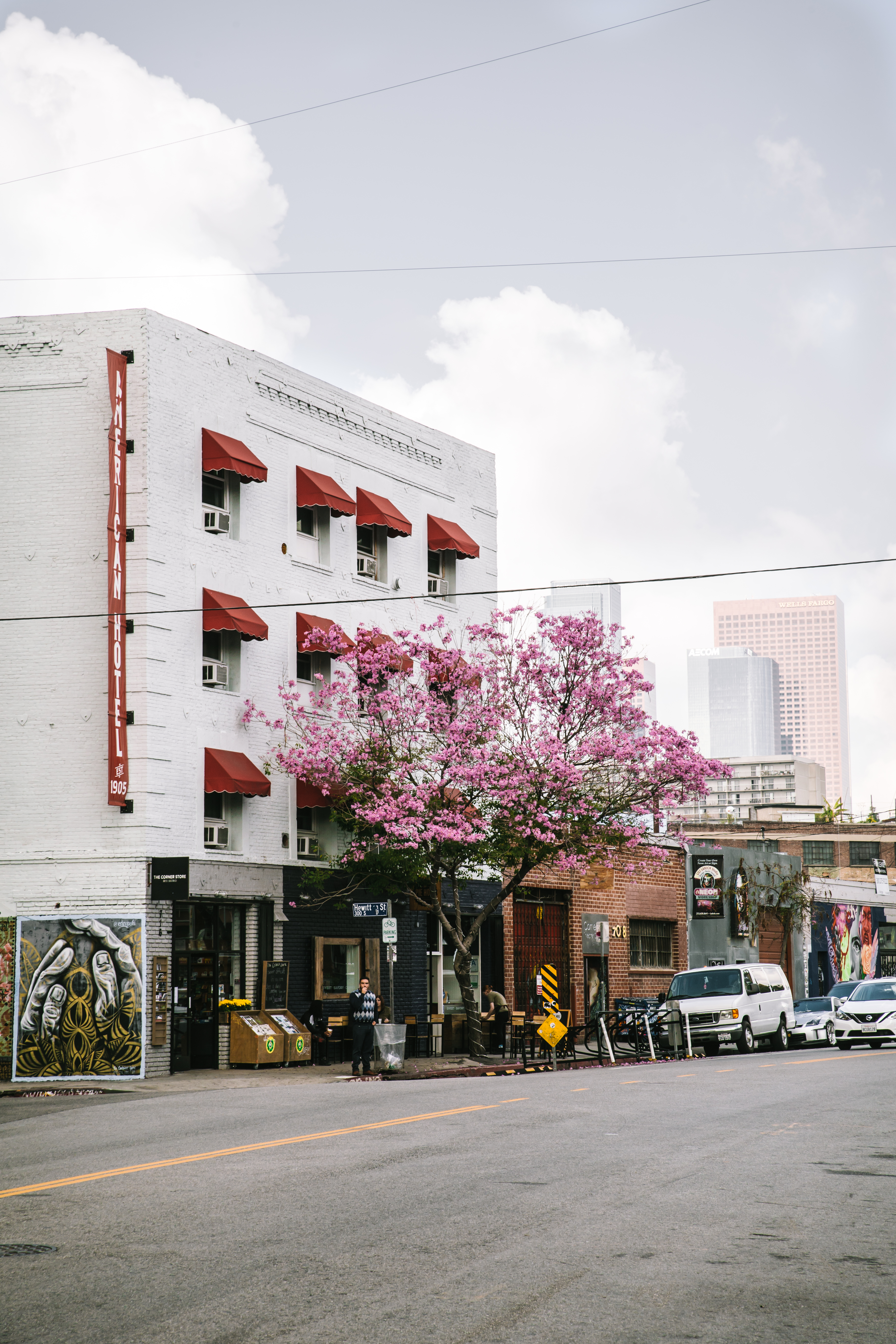 Mégane Arderighi - art district Los Angeles 