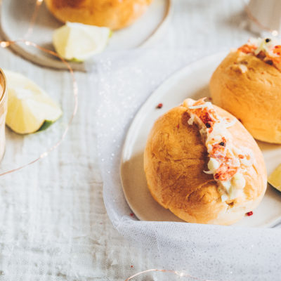 Mini lobster rolls