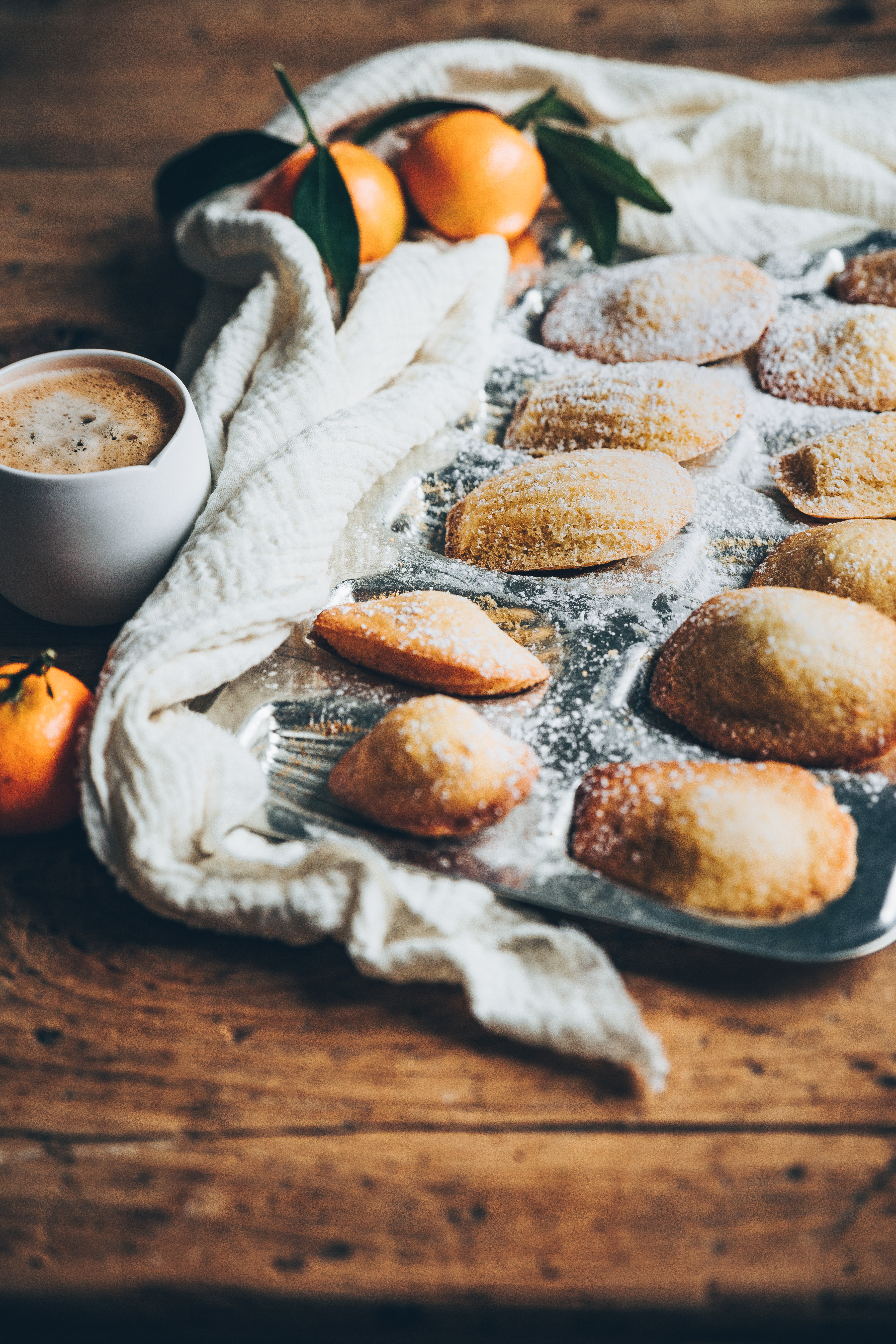 Madeleines clémentines recette