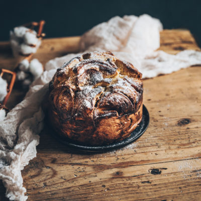 Brioche à la crème d’amandes