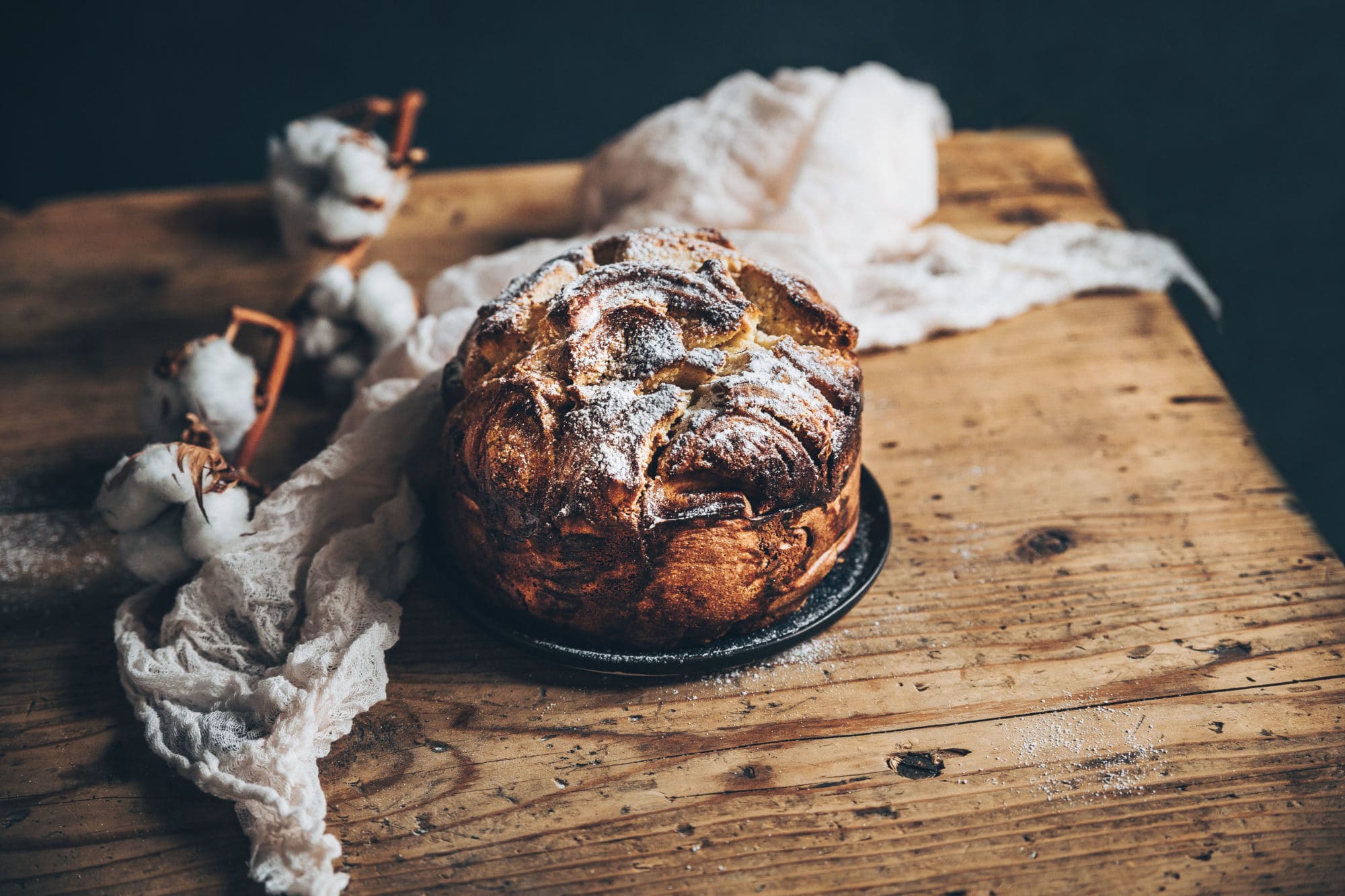 Brioche à la crème d’amandes