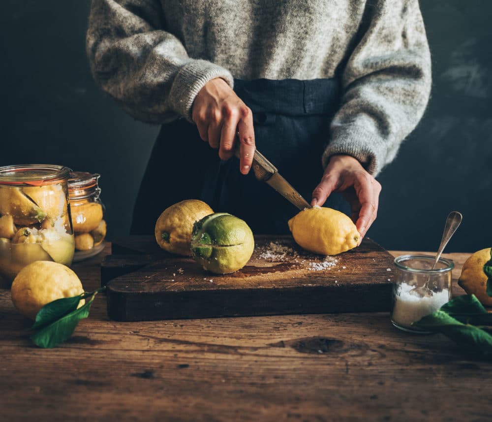 Citrons confits maison