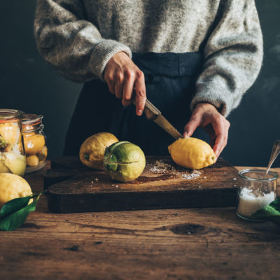 Citrons confits maison