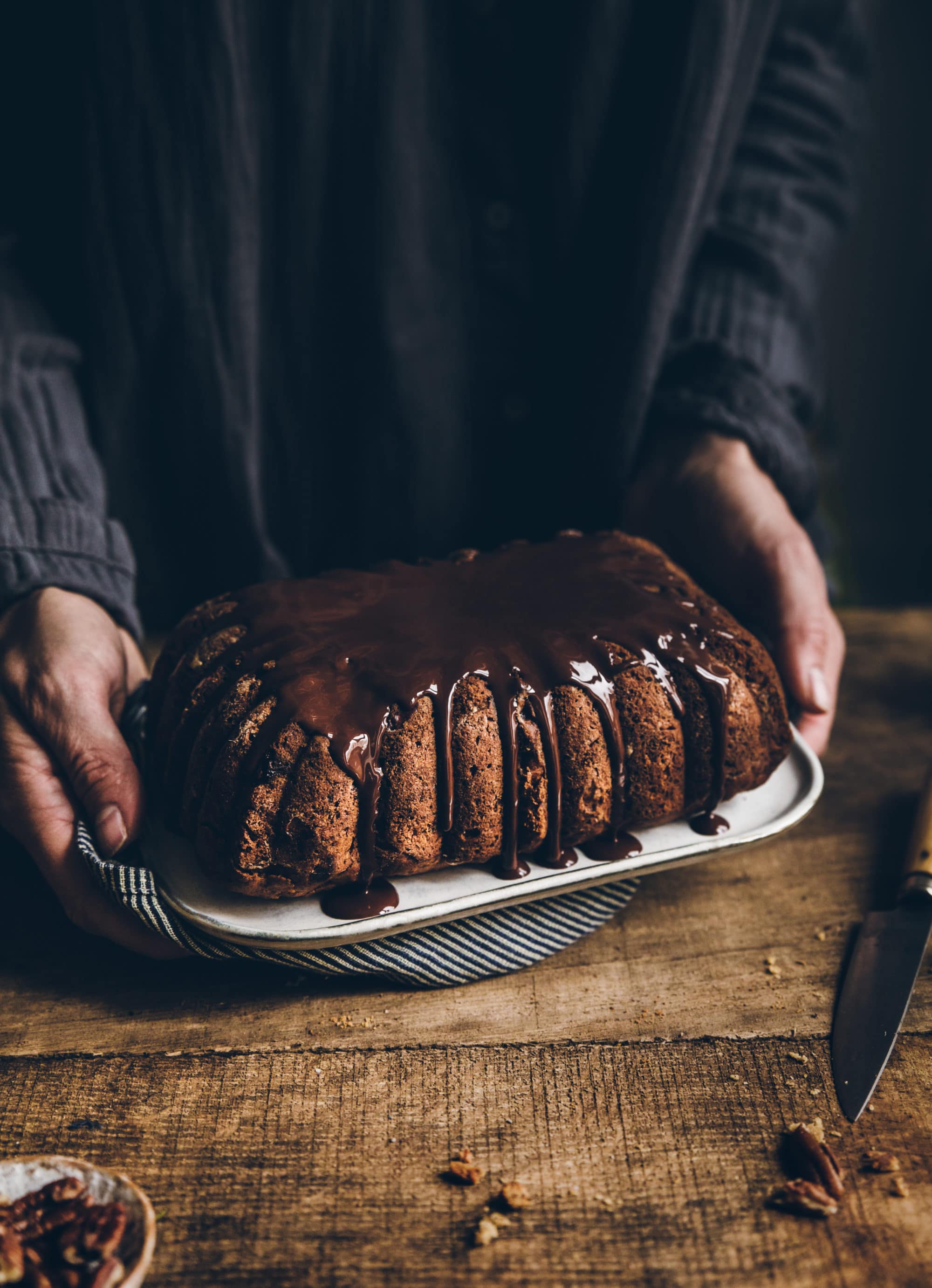 Banana bread aux noix de pécan