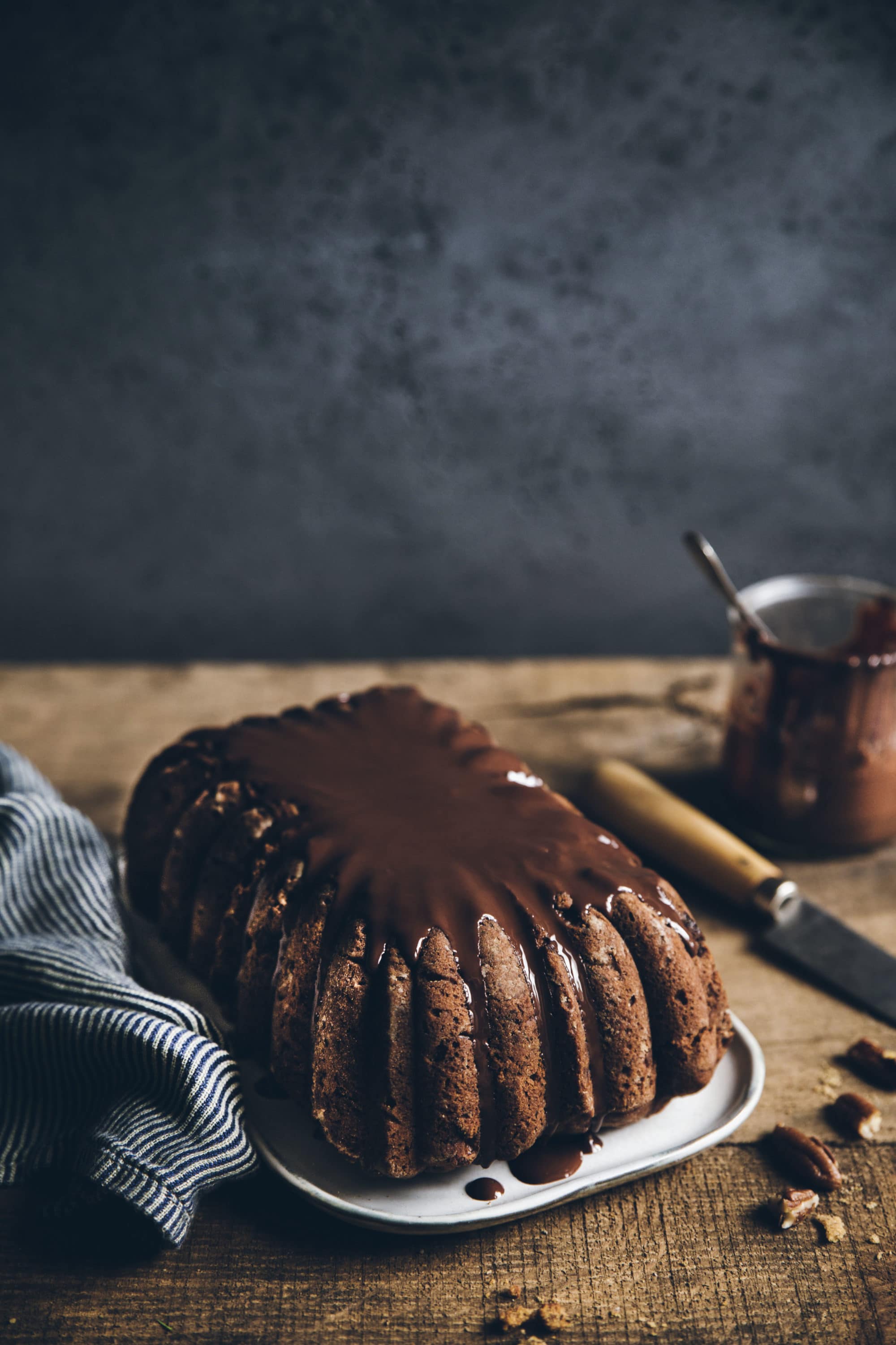 Banana bread vegan cake