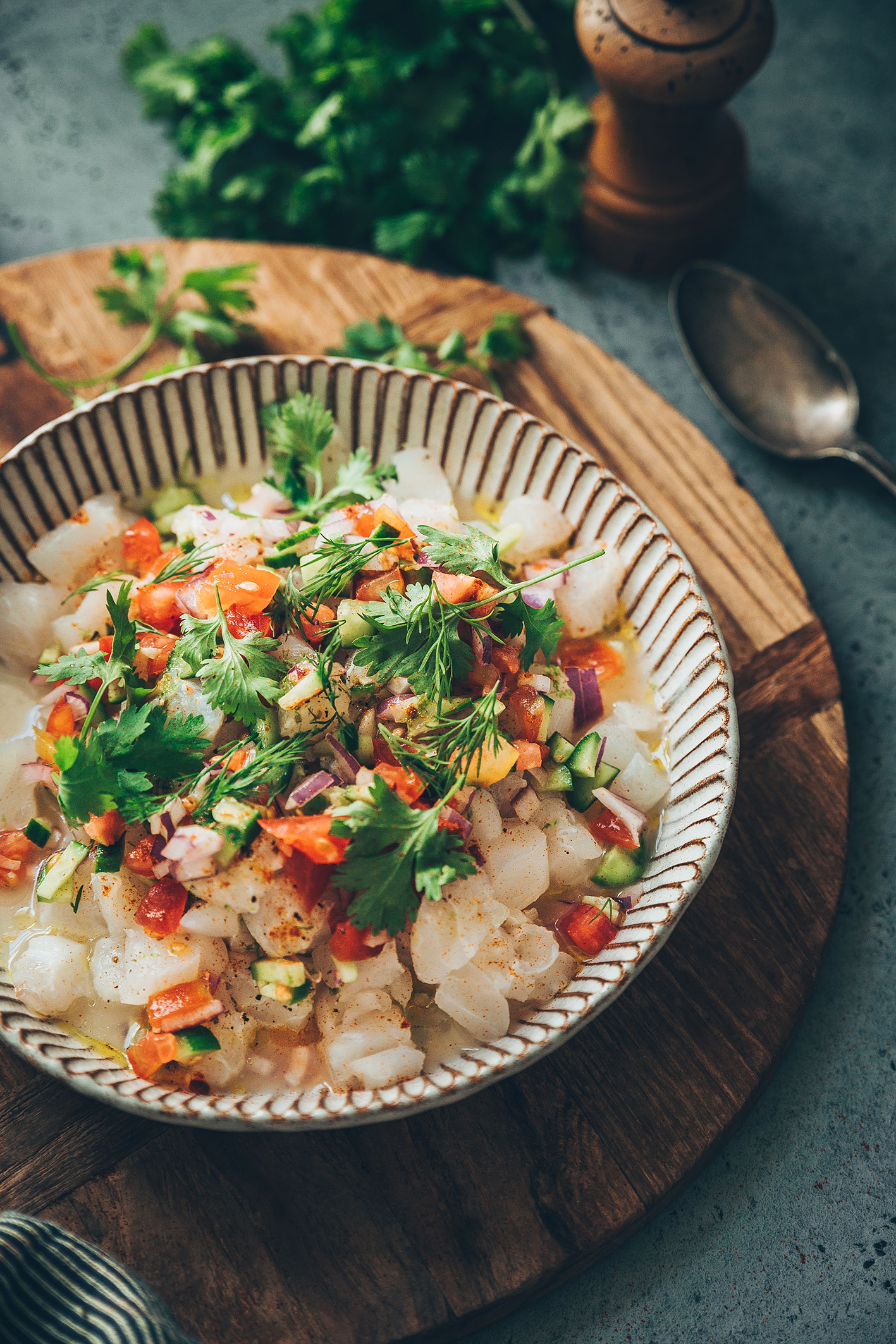 ceviche de cabillaud - megane Arderighi - megandcook - food stylist