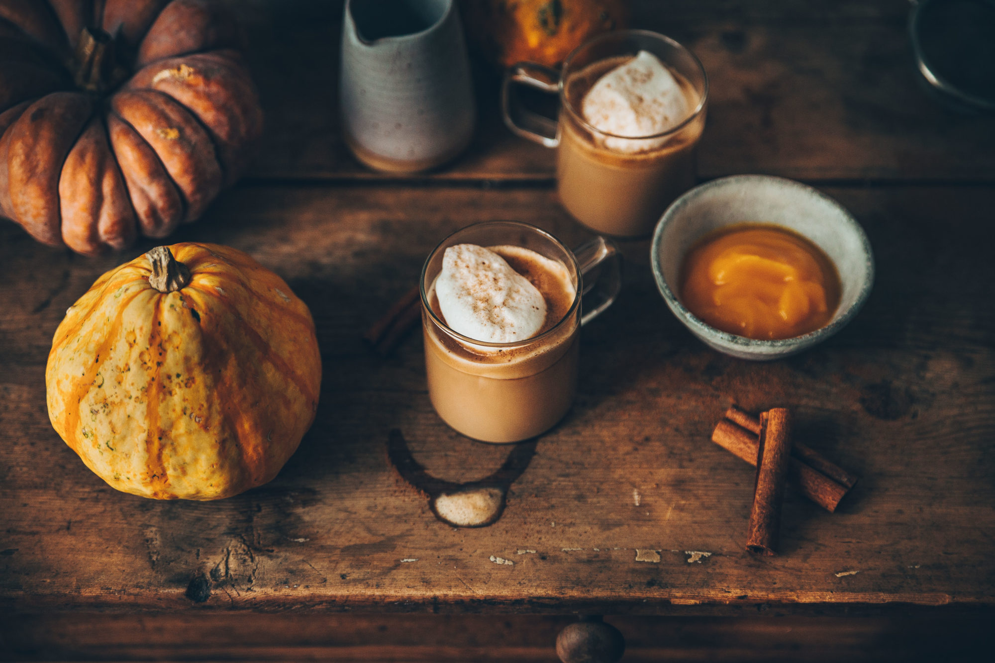 Espresso façon pumpkin latte