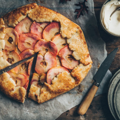 Tarte rustique aux pommes