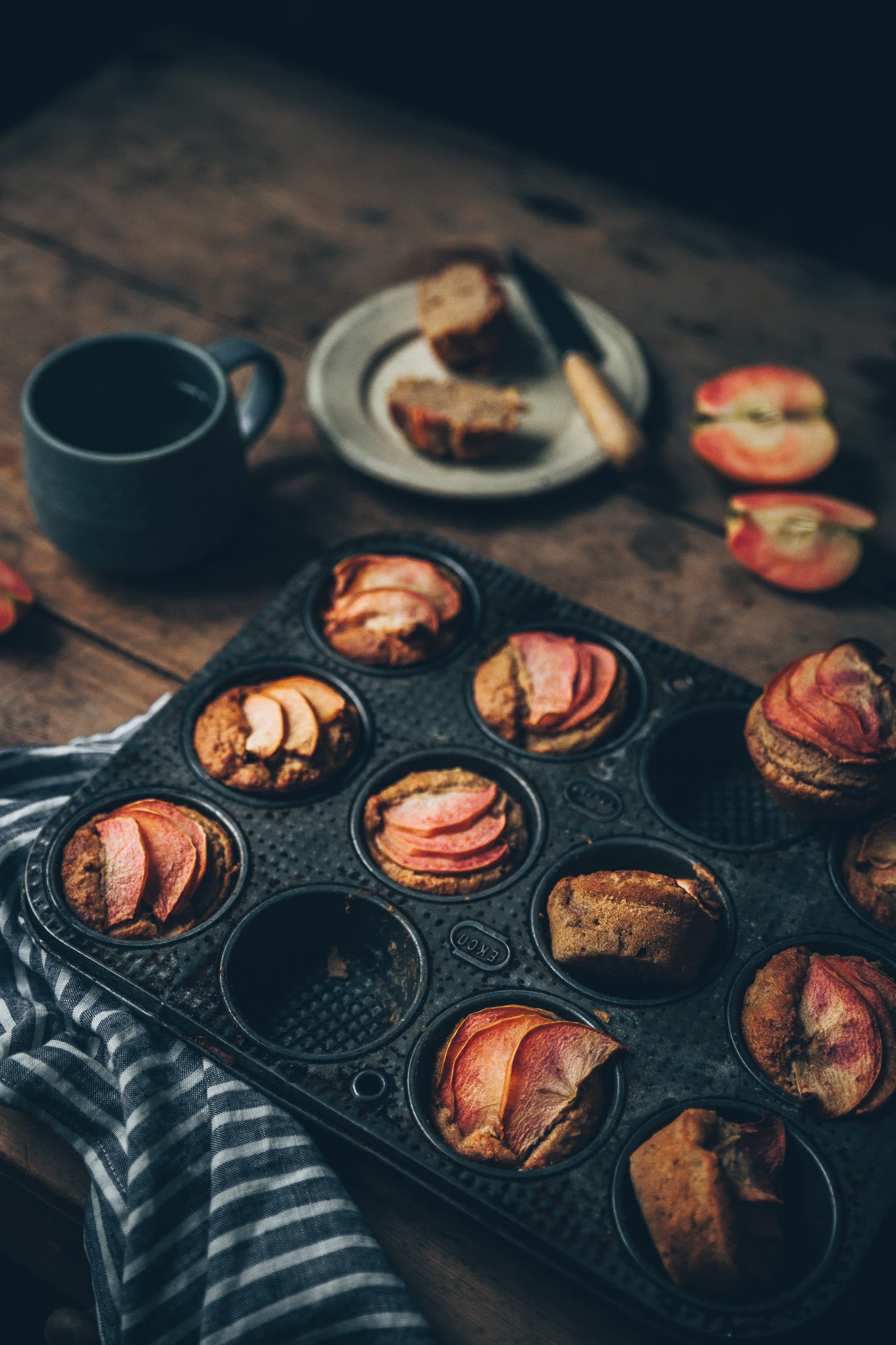 muffins pommes 