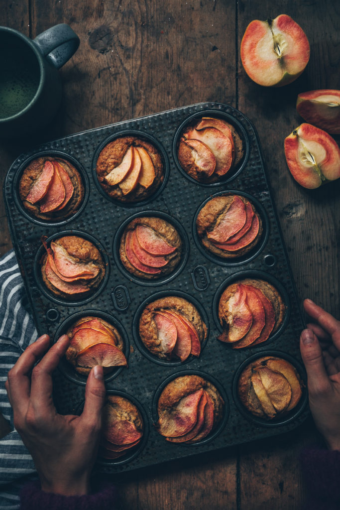 muffins pommes 