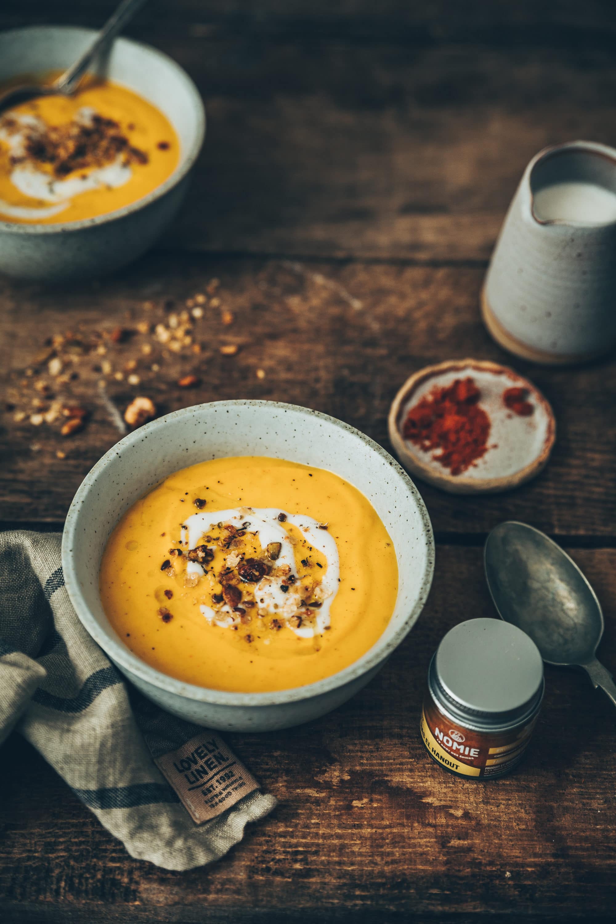 Velouté carottes lait de coco megandcook