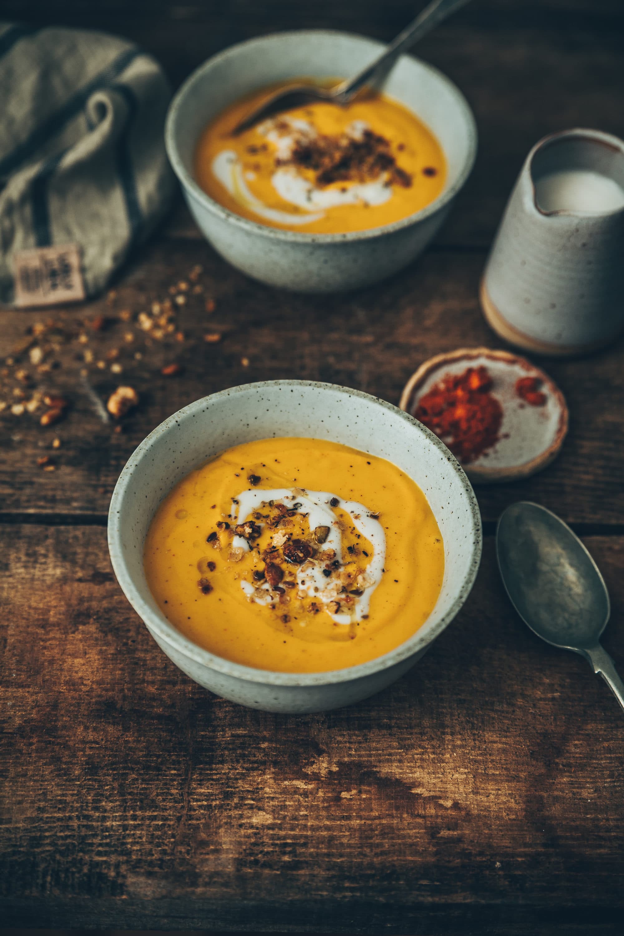 Velouté carottes lait de coco megandcook