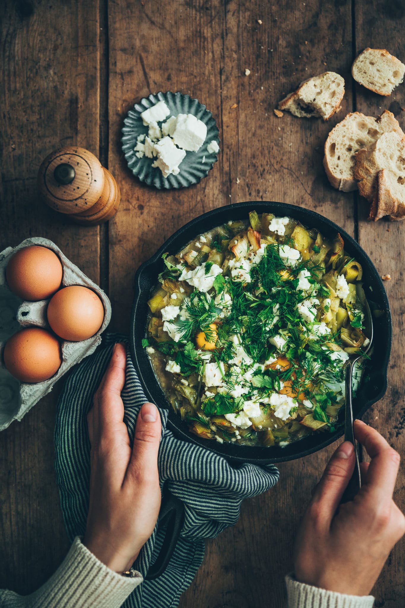 shakshuka poireaux megane arderighi Megandcook