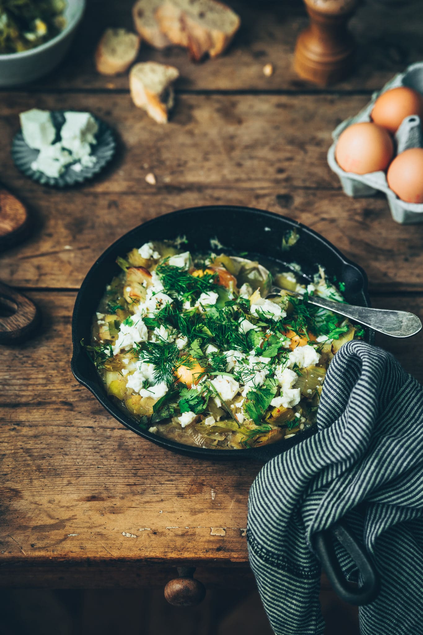 shakshuka poireaux megane arderighi Megandcook 