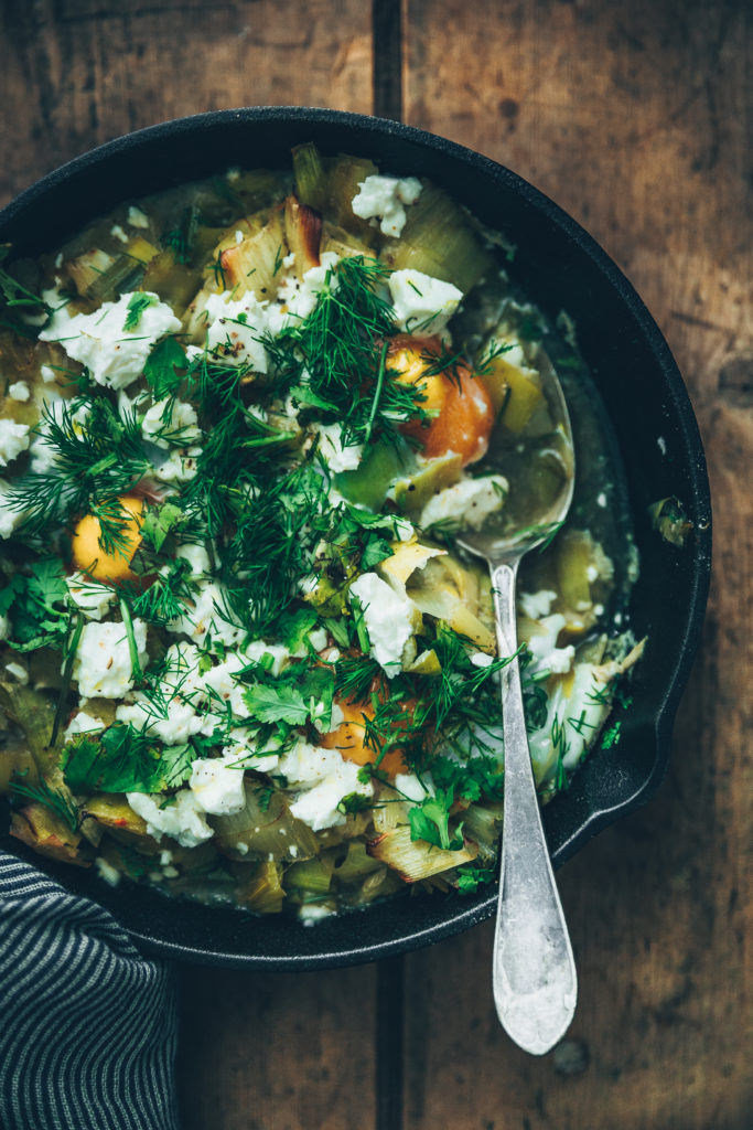 shakshuka poireaux megane arderighi Megandcook 