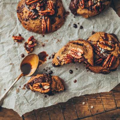 Cookies vegan au caramel de coco