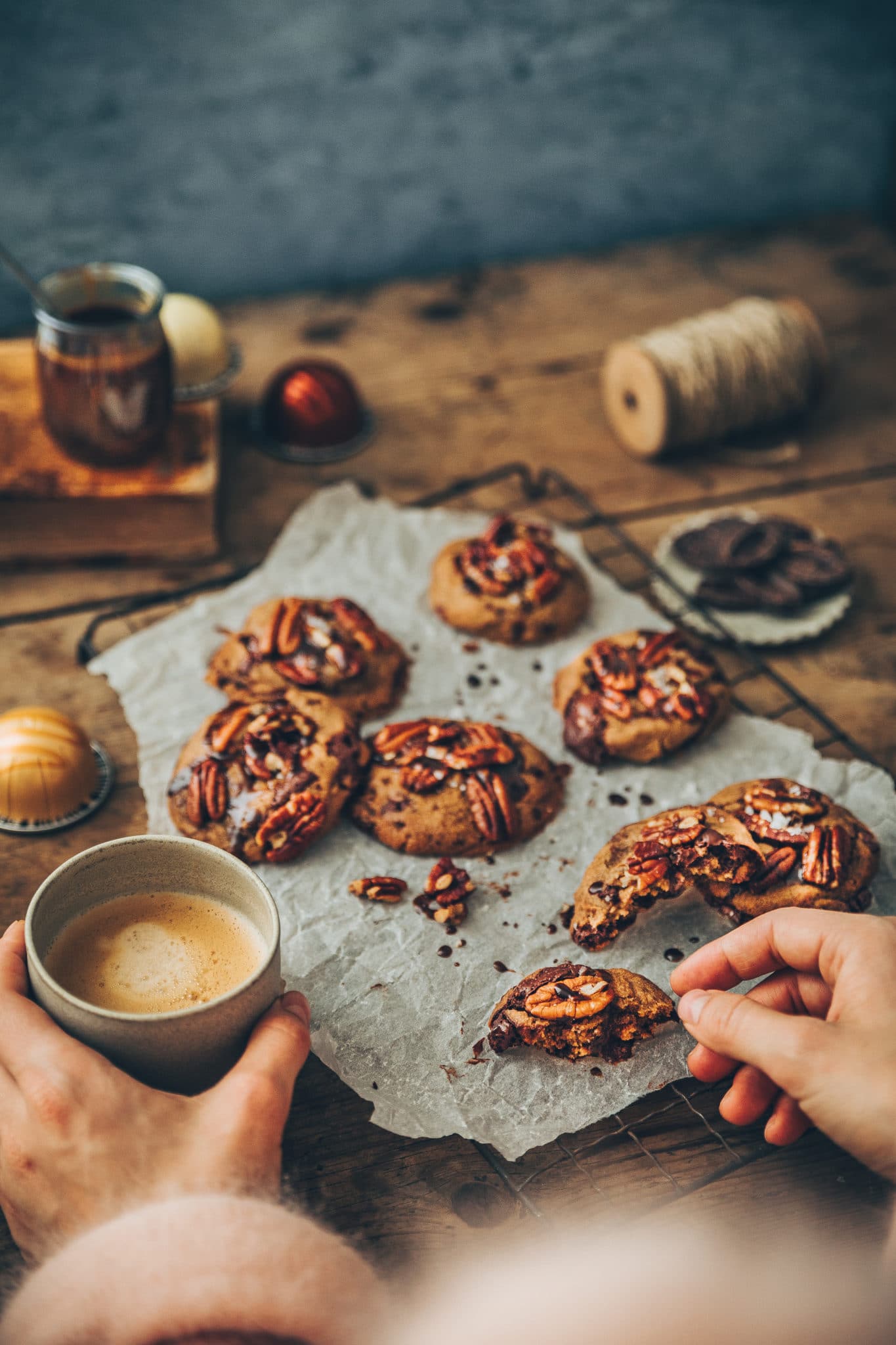 Cookies chocolat vegan - Megane Arderighi styliste culinaire 