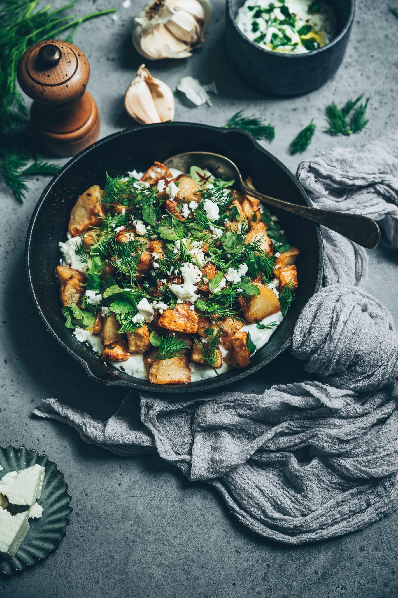 Pommes de terre salade - Mégane Ardérighi - megandcook -styliste culinaire 