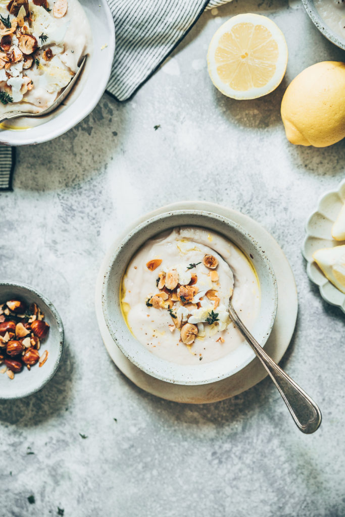 velouté chou-fleur, Megandcook - styliste culinaire lyon