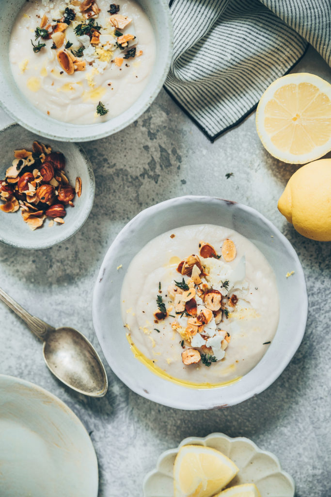 velouté chou-fleur, Megandcook - styliste culinaire lyon