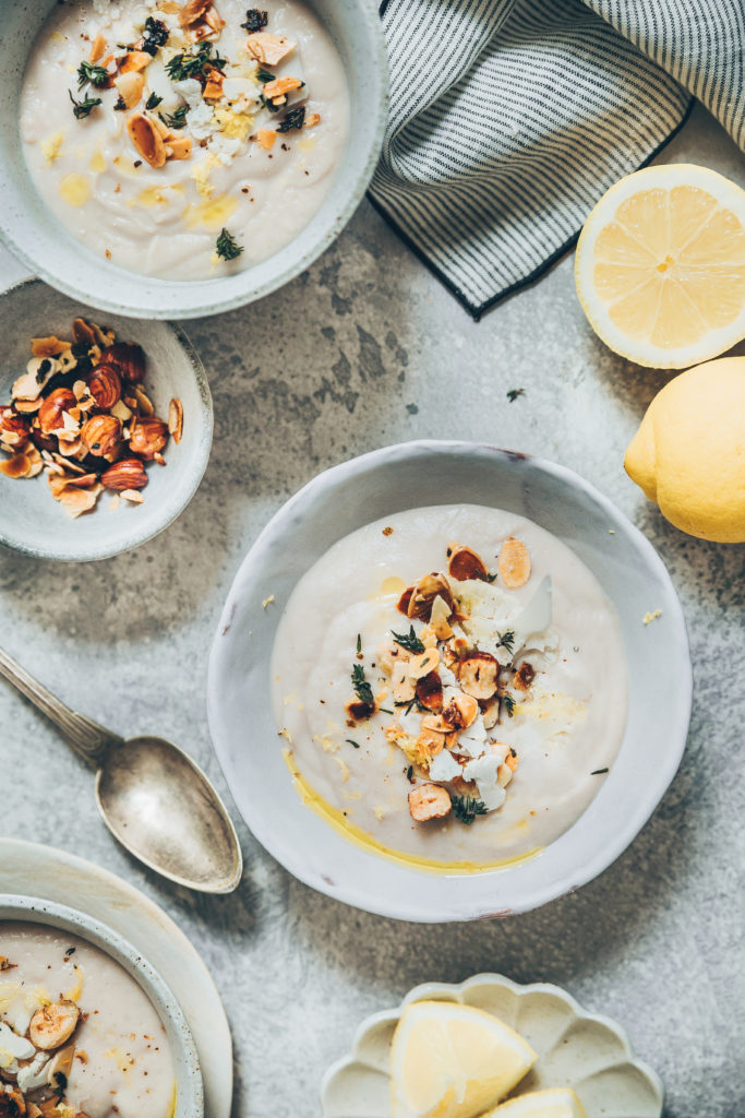 velouté chou-fleur, Megandcook - styliste culinaire lyon