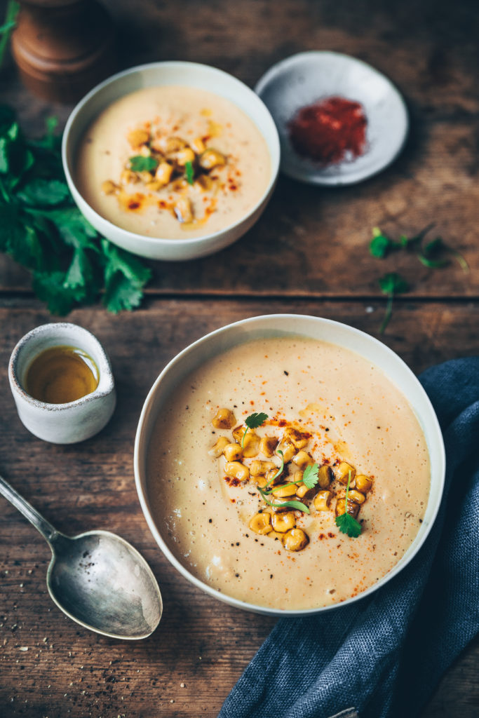 Velouté maïs Mégane Ardérighi - megandcook styliste culinaire