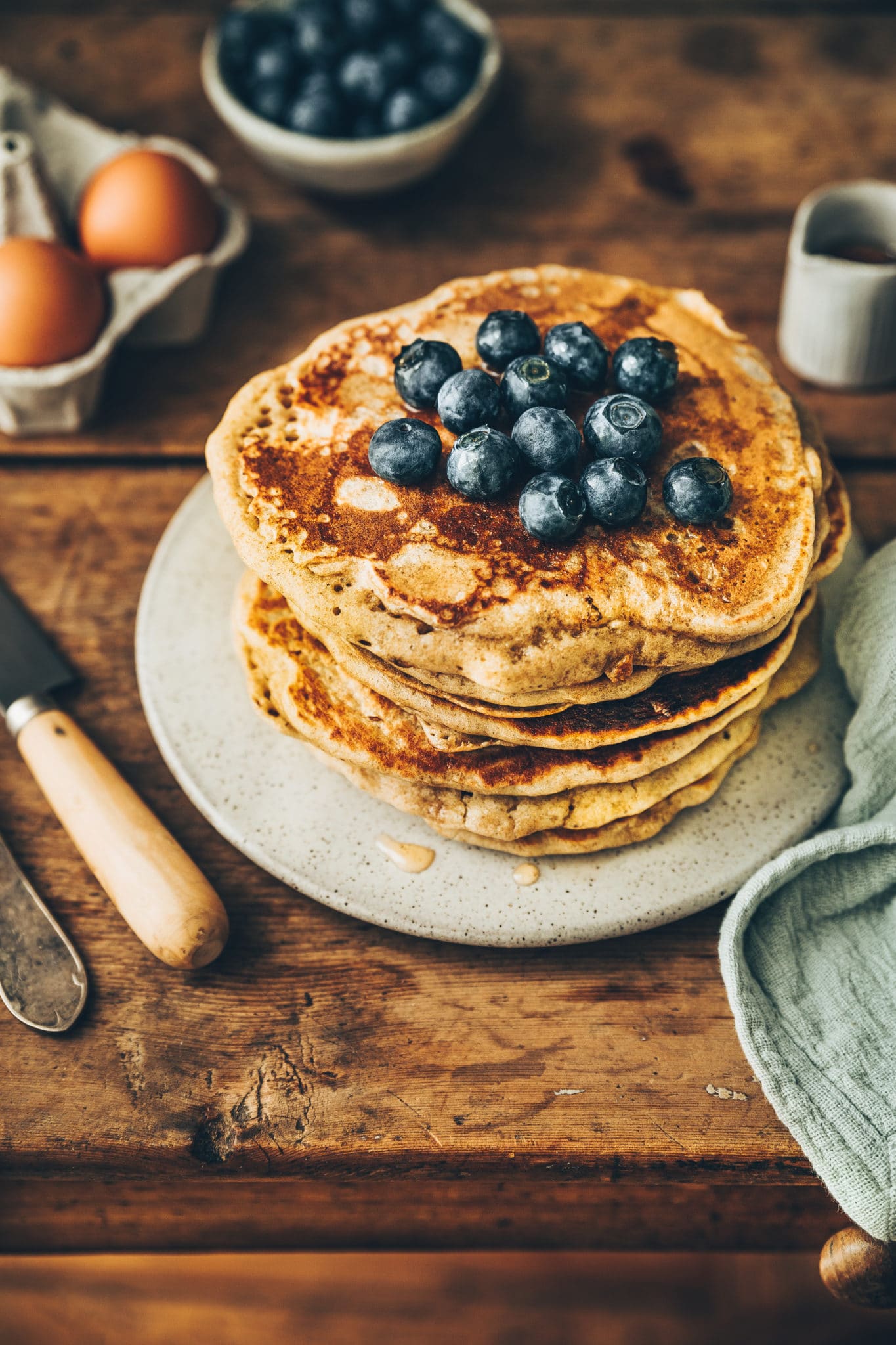 Sourdough pancakes - Mégane Arderighi - styliste culinaire 