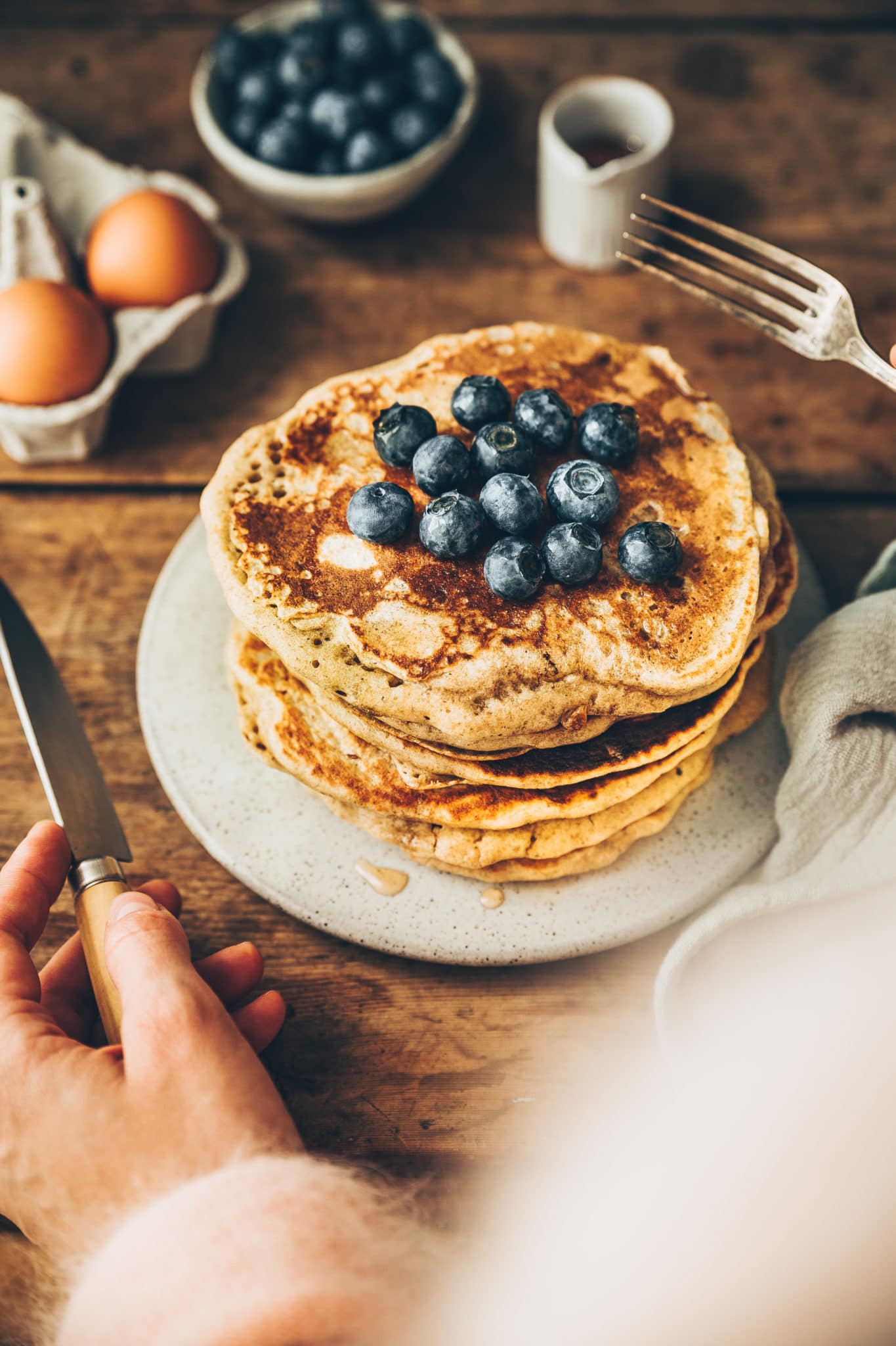 Sourdough pancakes - Mégane Arderighi - styliste culinaire 